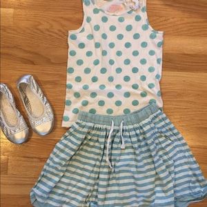 Crew Cuts size 6-7 Tank Top & Skirt